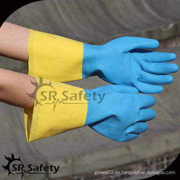 SRSAFETY 2014 nueva industria guantes de nitrilo para uso doméstico